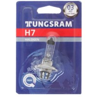 Лампа автомобильная Tungsram H7 12V-55W (PX26d), бл. 1шт, 58520SU BL1