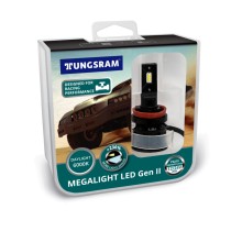 Лампа автомобильная Tungsram Megalight LED GEN II +230 H11/8/16 12/24V-LED 6000K 20W (PGJ19-), 2 шт, 61430 PB2 Лампа автомобильная Tungsram Megalight LED GEN II +230 H11/8/16 12/24V-LED 6000K 20W (PGJ19-), 2 шт, 61430 PB2