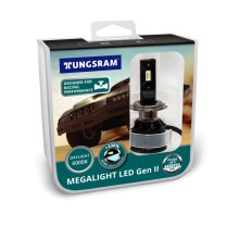 Лампа автомобильная Tungsram Megalight LED GEN II +230 H7 12/24V-LED 6000K 20W (PX26d), 2 шт, 61420 PB2 Лампа автомобильная Tungsram Megalight LED GEN II +230 H7 12/24V-LED 6000K 20W (PX26d), 2 шт, 61420 PB2