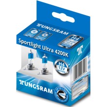 Лампа автомобильная TUNGSRAM Sportlight Ultra H4 12V 60/55W (P43t), 2шт, 50440SBU B2 Лампа автомобильная TUNGSRAM Sportlight Ultra H4 12V 60/55W (P43t), 2шт, 50440SBU B2