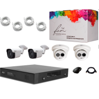 Комплект видеонаблюдения FOX MIX-4