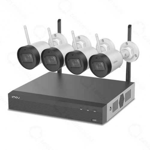 Комплект видеонаблюдения IMOUDahua KIT/NVR1104HS-W-S2/4-G22