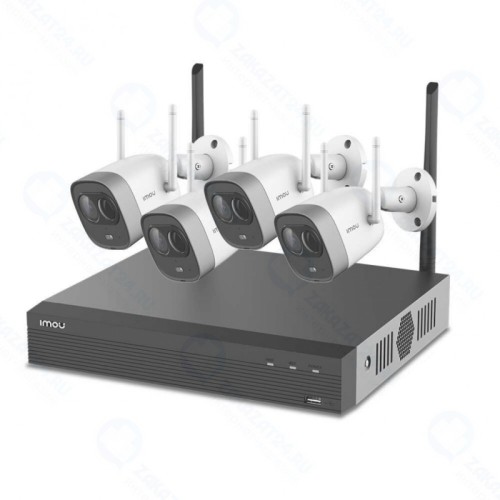 Комплект видеонаблюдения Dahua KIT/NVR1104HS-W-S2/4-G26E