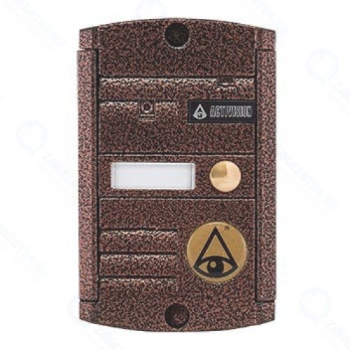 Антивандальная цветная видео панель Activision AVP-451 (PAL) Медь