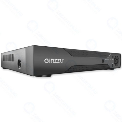 Рекордер Ginzzu HD-818, 8ch DVR/NVR 5Mp, HDMI, 2USB, LAN,мет
