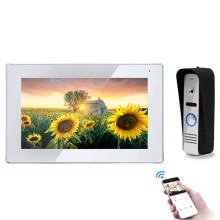 Комплект видеодомофона Ginzzu DPI-0721, 7" touch,SD, WiFi, панель 2.0Mp, IP65