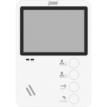 Цветной монитор видеодомофона J2000-DF-ЕКАТЕРИНА 4,3" (белый)
