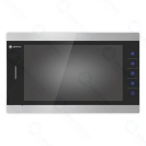 Видеодомофон Optimus VMH-10.1 (черный+серебро)