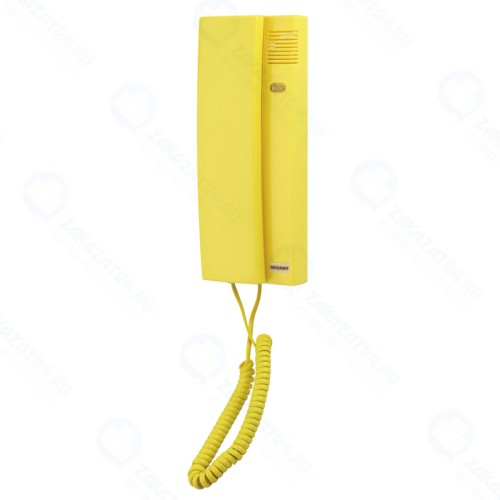 Трубка домофона REXANT с индикатором и регулировкой звука, желтая
