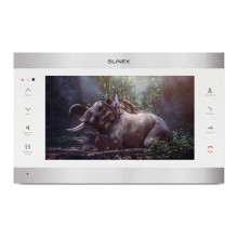 Домофон SLINEX SL-10IPTHD SILVER/WHITE LCD 10"