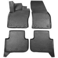 Коврики в салон автомобиля AutoMax для Volkswagen Tiguan II (DSG РКПП) (2016-н.в.), полиуретан, с крепежом, 4 шт.