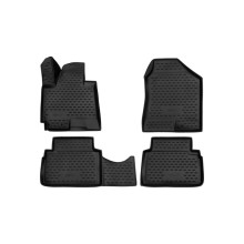 Коврики 3D в салон FORMAT для HYUNDAI ix35 (2010-2016), полиуретан повышенной износостойкости (FORMAT.3D.20.36.210k)