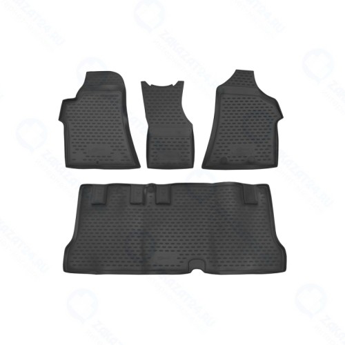 Коврики в салон FORMAT для HYUNDAI New H-1 (2007-н.в.), полиуретан повышенной износостойкости (FORMAT.20.26.210k)