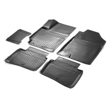 Коврики салона Rival Hyundai Solaris SD (17-н.в.)/Kia Rio SD (17-н.в.)/Rio X-Line HB (17-н.в.), полиуретан, без крепежа (12305007)