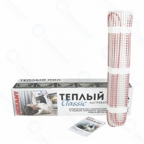 Теплый пол (нагревательный мат) REXANT Classic RNX-8.0-1200 (8 кв. м, 0.5х16.0 м, 1200 Вт)