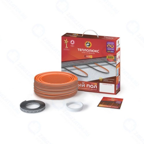 Кабель нагревательный Теплолюкс ProfiRoll 12,5 м/225 Вт