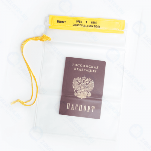 Гермопакет BTrace плоский ПВХ 18x25 см, прозрачный