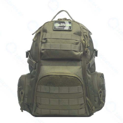 Рюкзак тактический HUNTSMAN RU 011 цвет хаки ткань оксфорд (Объем 40 л)