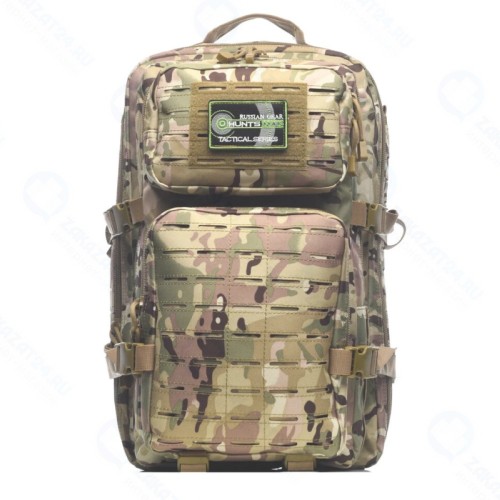 Рюкзак тактический HUNTSMAN RU 065 цвет мультикам ткань оксфорд (Объем 35 л)