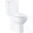 Унитаз напольный Grohe Керамика Bau готовый комплект альпин-белый 39346000