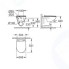 Унитаз подвесной GROHE Bau Ceramiс 39899000 с сиденьем с микролифтом, быстросъемное, тонкое