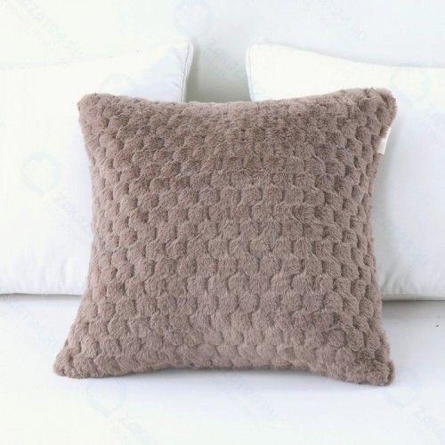 Чехол для подушки Sofi de Marko Аврил, мокко, 45х45