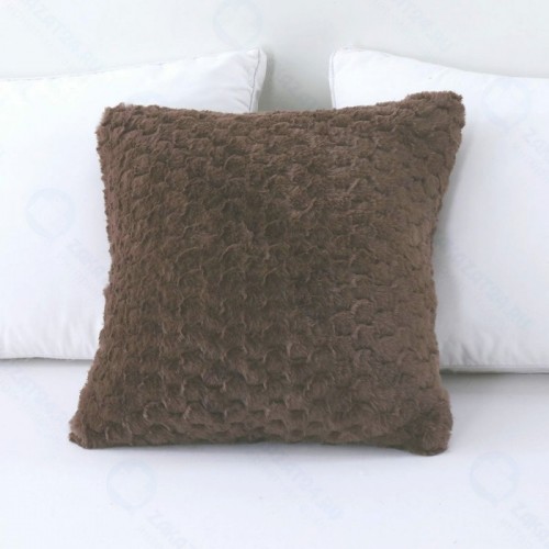 Чехол для подушки Sofi de Marko Аврил, шоколад, 45х45