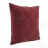 Чехол на подушку Tkano Хвойное утро 45х45 бархатный, бордовый