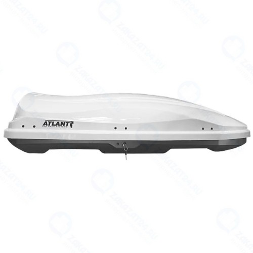 Автомобильный бокс ATLANT Diamond 500 белый глянец, 500л (8599)
