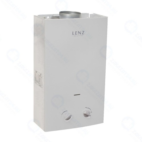 Газовая колонка LENZ TECHNIC 10L SILVER