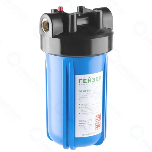 Корпус фильтра Гейзер 10ВВ с латунными вставками