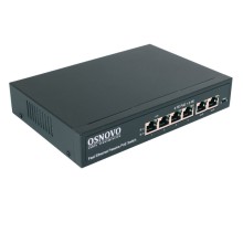 Коммутатор Passive PoE Fast Ethernet на 6 портов OSNOVO SW-20600/A(80W)
