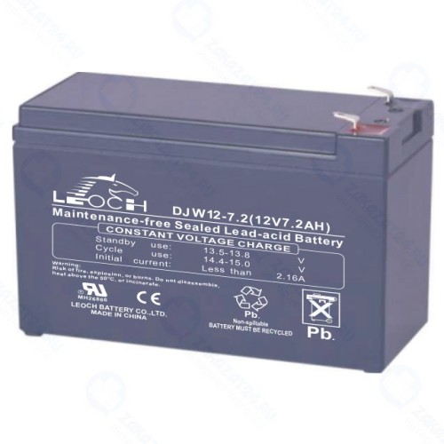 Аккумулятор LEOCH DJW 12-7,2 (12В, 7,2Ач,)