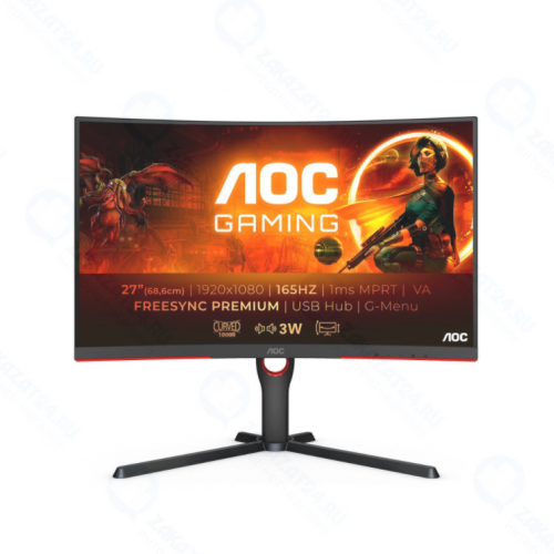Игровой монитор AOC CQ27G3SU 27'' LCD Black