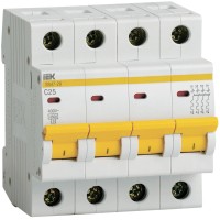 Автоматический выключатель IEK ВА47-29 4Р 25А 4,5кА х-ка С, MVA20-4-025-C