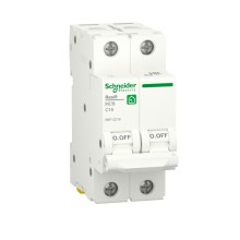 Автоматический выключатель SCHNEIDER ELECTRIC RESI9 (АВ) С 16А 2P 6000А, R9F12216