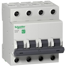Автоматический выключатель SCHNEIDER ELECTRIC 4п C 40А 4.5кА EASY9 =S= EZ9F34440