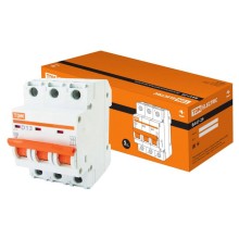 Автоматический выключатель TDM Electric ВА47-29 3Р 13А 4,5кА х-ка D (SQ0206-0172)