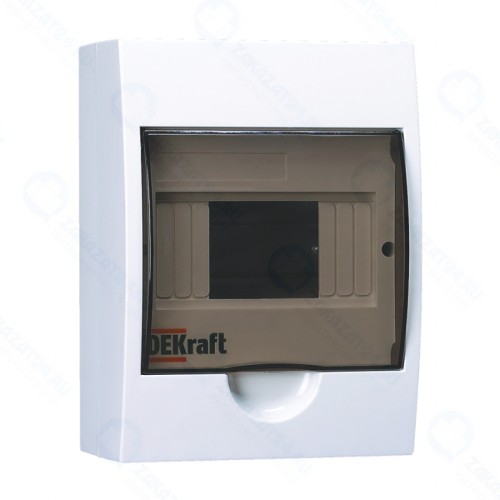 Корпус пластиковый навесной DEKraft 6 мод. IP41 ЩРН-П-6 31009DEK (1113509)