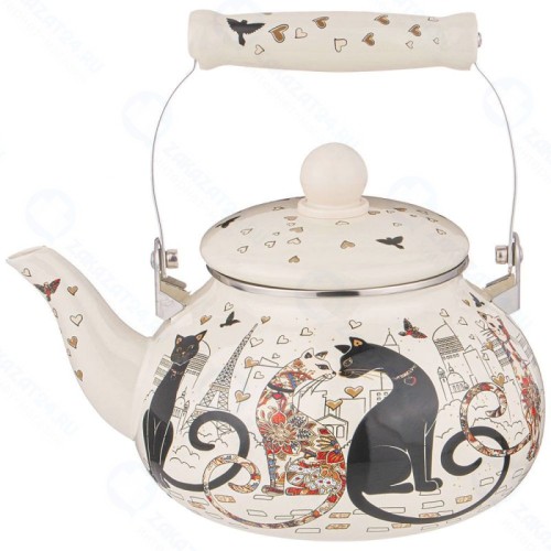 Чайник AGNESS эмалированный, 2,5л, серия 