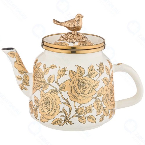 Чайник AGNESS эмалированный, серия ренессанс 1,0л 950-159