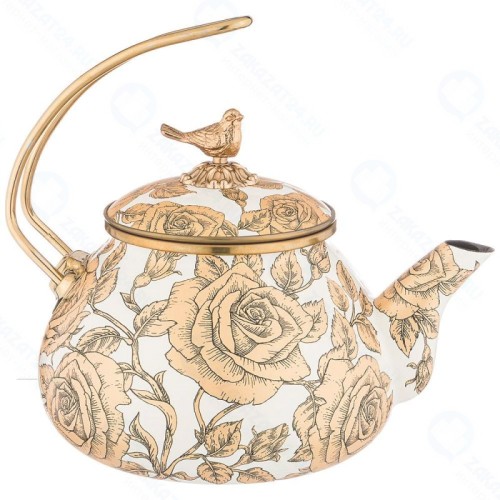 Чайник AGNESS эмалированный, серия ренессанс 2,2л 950-160