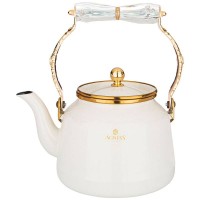 Чайник AGNESS эмалированный со складывающейся ручкой, серия тюдор 2,5л, 950-235
