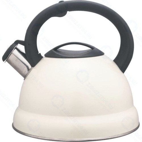 Чайник HITT Melodie Plus со свистком, 2,5 л, молочный (H01024)