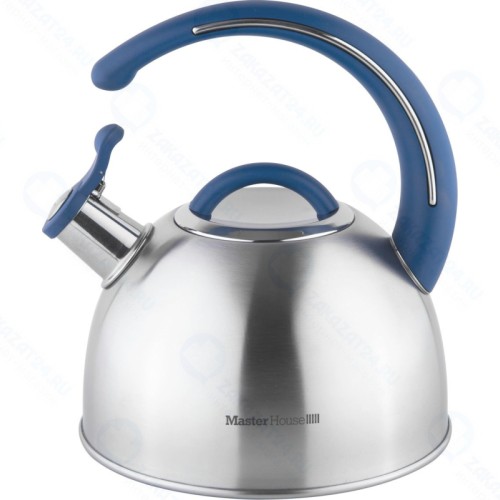 Чайник MASTER HOUSE Giovanni из нержавеющей стали со свистком, 3л