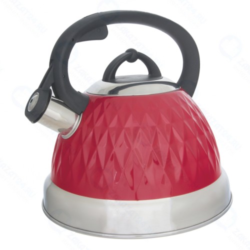 Чайник REGENT inox Linea PROMO со свистком, 2,3л (94-1503)