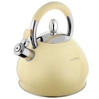 Чайник Vensal Vanille со свистком, 3 л