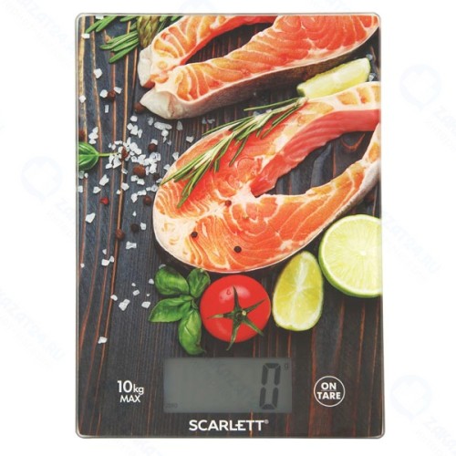 Весы кухонные Scarlett SC-KS57P37 лосось