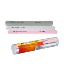 Набор пилок для натуральных ногтей PLANET NAILS (3 шт в комплекте)