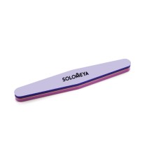 Баф для шлифовки ногтей SOLOMEYA 2-х сторонний ромб 80/180 грит